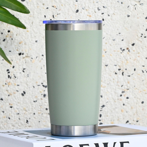 Custom Logo 20oz Vacuum Insulated Wine Tumbler Stainless Steel Travel Mug for Outdoor Picnic Party - Product Image 1