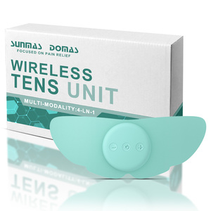 Estimulador Muscular <span class=keywords><strong>TENS</strong></span> Sem Fio, Massageador <span class=keywords><strong>TENS</strong></span>, Adesivo Terapêutico para Alívio de Cólicas Menstruais, Recarregável, 6 Modos, 20 - Product Image 1