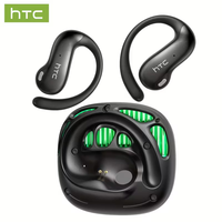 HTC NE30 AI earbud translasi cerdas, headphone baru 40H penerjemah bahasa 134 Waktu Nyata
