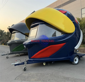 High Quality Mobile Food Truck Custom Wholesale Wedding Trailer Cart Snack Mobile Concession Cart on Sale - Product Image 6