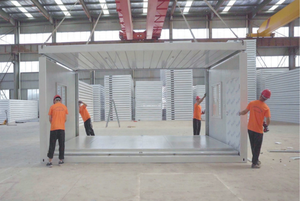 Sinh thái thân thiện Stackable, đúc sẵn mini gấp <span class=keywords><strong>container</strong></span> nhà, nhanh chóng xây dựng di động di động, prefab có thể gập lại nhà - Product Image 4