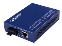 Convertisseur de média OUFU Fibre Optique Monomode Monofibre 1310nm 1550nm 10/100/1000M Connecteur RJ45 SC pour FTTH FTTX Utilisation Intérieure