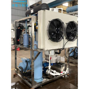 Machine à glaçons tubulaires à haute productivité, capacité de 1 à 30 tonnes, pour <span class=keywords><strong>poisson</strong></span> et boissons fraîches, glaçons cylindriques solides pour <span class=keywords><strong>bar</strong></span>, <span class=keywords><strong>prix</strong></span> avantageux - Product Image 3