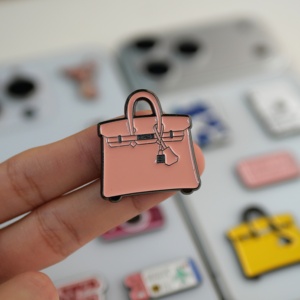 Pegatinas de Lujo para Teléfono con Diseño de Ciervo <span class=keywords><strong>Bambi</strong></span>, Esmaltadas en Zinc y Hierro, Electrochapadas y en Relieve, para Bolsos, Equipaje, Cámaras, Pasaportes y Aviones - Product Image 3