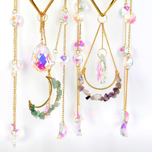 Atacado Várias Formas Natural Raw Crystal Prism Wind Chime Várias Formas Healing Stones Crystal Craft - Product Image 4