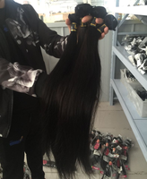 Lot de Cheveux Indiens Bruts 100% Naturels, Cheveux Remy, Extensions de Cheveux Vierges Naturels Indiens du Fournisseur