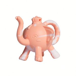 Baby Silicone Party <b>Gift</b> Tether Bag Soft <b>Elephant</b> Food Grade Toy - Product Image 2