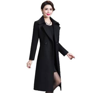 แจ็กเก็ตขนสัตว์ยาวปานกลางสำหรับผู้หญิง<span class=keywords><strong>เสื้อ</strong></span>โค้ทขนสัตว์สไตล์เกาหลีสำหรับ<span class=keywords><strong>วัย</strong></span><span class=keywords><strong>กลาง</strong></span><span class=keywords><strong>คน</strong></span>2025ฤดูใบไม้ร่วงฤดูหนาว - Product Image 5