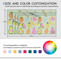 Large Size Luxury Dry Fast Soft Lightweight Sand Free Microfiber Beach Towel Bath Towel With Logo Custom Print