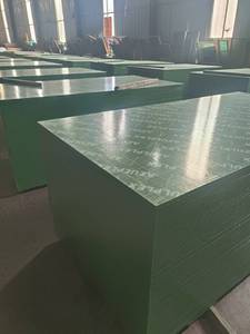 Lámina de Contrachapado Marino de Plástico PP Verde de 4x8 y 18 mm con Revestimiento de Película para Construcción, Diseño Industrial, para Panel de Encofrado - Product Image 5