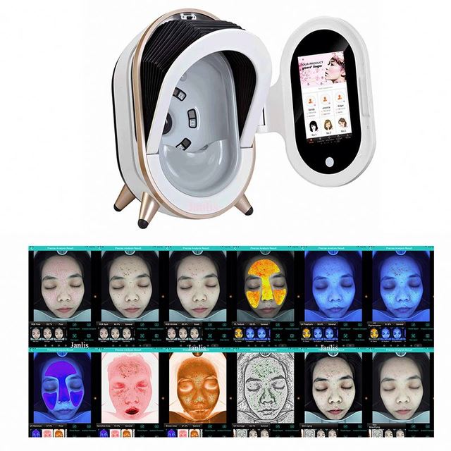 2025 New Arrival M9 Magic Mirror Digital Skin Analyzer 3D Facial Skin Analyzer/Smart Face Skin Analysis Machine