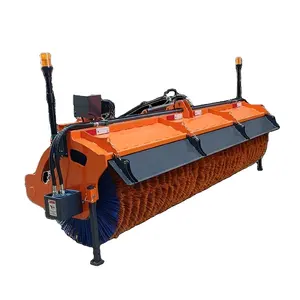 Balai à neige rotatif balai à neige balai d'angle monté sur tracteur chariot élévateur ou chargeuse/chargeuse compacte - Product Image 1