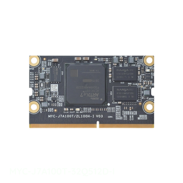 Embedded SOM AMD XC7A100T Artix-7 FPGA MYC-J7A100T-32Q512D-I Electronic Components Production Line