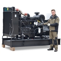 Contrôle multifonctionnel haute efficacité pour générateur diesel à châssis ouvert, démarrage électrique CC, multi-tension 200A 50/60Hz
