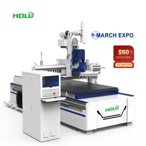 Hold Hot Sale 1328 ATC Wood Router Machine Cabinet Wooden Furniture Making OEM/ODM Disc ATC CNC Router Nesting Machine Price