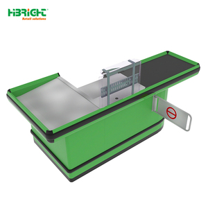 High Quality Fashionable High Definition Screen Automatic Moving Belt Self Checkout <b>Counter</b> Highbright HBE-CC-01 2440mm Height - Product Image 6