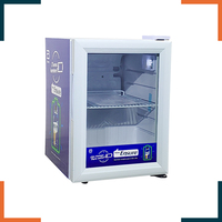 Meisda geladeira com vidro transparente, venda quente sc21 mini energia bebida