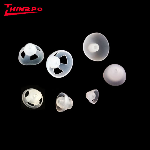 Factory Supply High Quality Thin OEM Dome Design Silicone Ear Tips Earplug Earbuds Cover Replacement for Hearing Aid