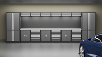 Sistema de Almacenamiento Modular Industrial para Taller, Personalizado OEM, Gabinete de Herramientas Tipo Cajón y Banco de Trabajo Desmontable para Garaje