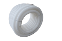 DN90 50m extrudé double paroi ondulé de qualité alimentaire PE conduit d'air frais blanchisserie appartement supermarché application de climatisation