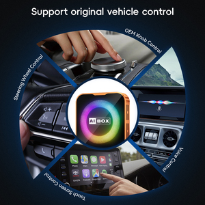 ลด 30% กล่อง AI รุ่นใหม่ปี 2026 อัปเกรดแล้ว 2+16G, อะแดปเตอร์ CarPlay Android Auto แบบ 4-in-1 เสียบแล้วใช้งานได้ทันที, รองรับแอปพลิเคชันหลากหลาย - Product Image 4