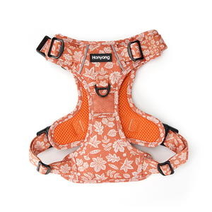 Pettorina per Cani Personalizzata con Stampa Foglia d'Acero, Imbottita, Riflettente, Traspirante, con Cinturino Regolabile per Cani Medi e Grandi - Product Image 3