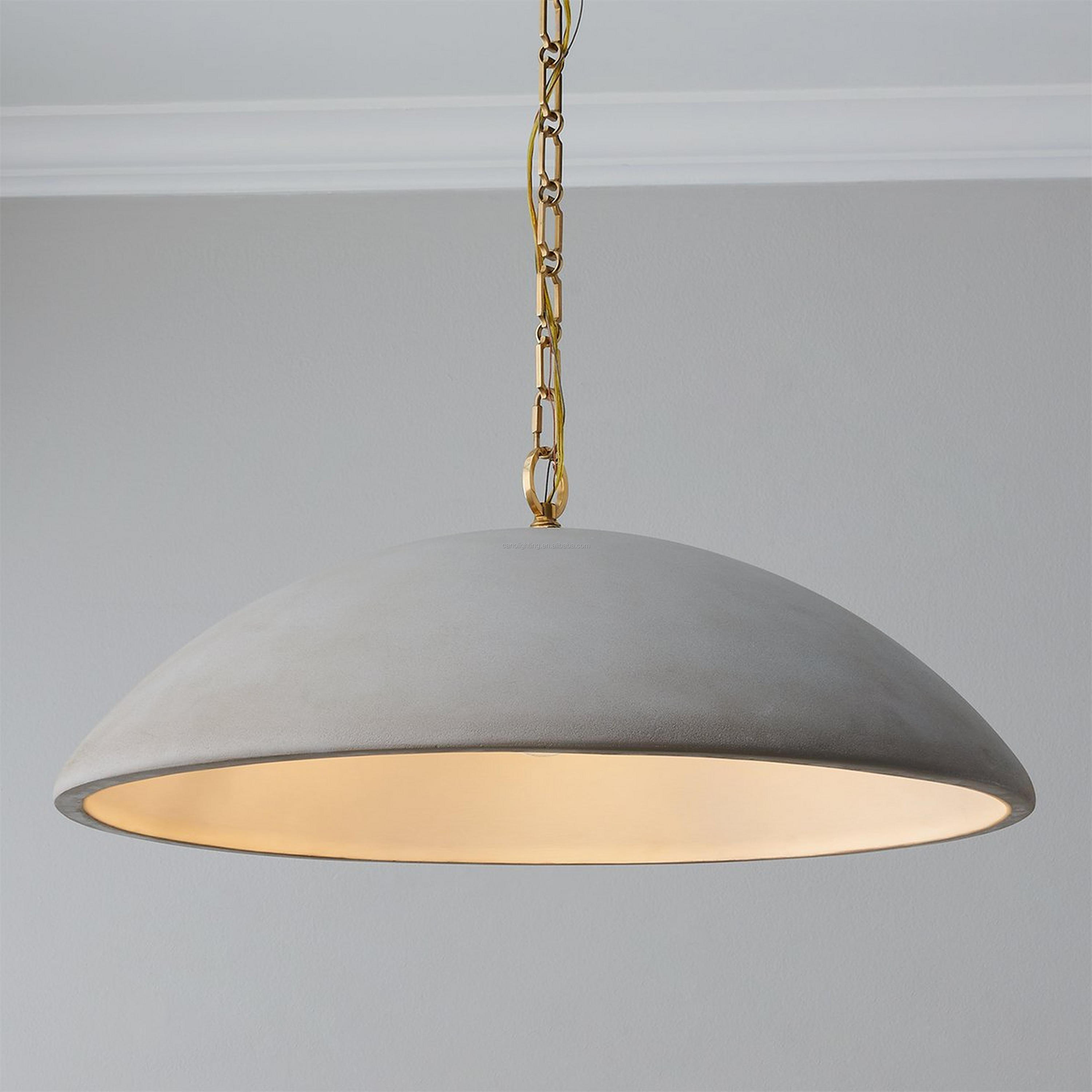 Modern Villa Retro Ceiling Lamp Pendant Light Design Concrete Wabi Sabi Hanging Light for Living Room Bed Room Hotel · image 3