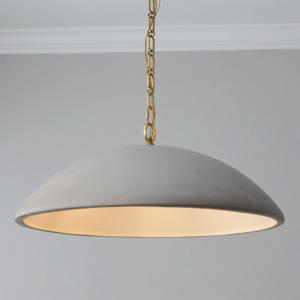 Lampe suspendue de plafond moderne de style rétro en béton Wabi Sabi pour salon, chambre à coucher, hôtel - Product Image 3