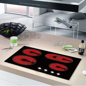 <span class=keywords><strong>Four</strong></span> électrique de haute qualité avec 5 brûleurs plaque de cuisson à induction en cristal appareils ménagers cuisinière à infrarouge - Product Image 5