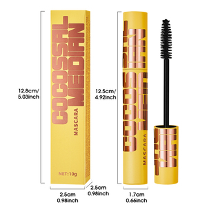 MEIDIAN Fibra de Seda 4D para <span class=keywords><strong>Pestañas</strong></span> Rizadas, Voluminosas <span class=keywords><strong>y</strong></span> Largas, Resistente al Agua, Profesional, Duradera, <span class=keywords><strong>Tinte</strong></span> Halo 24h, Sin Decoloración, Negro - Product Image 6