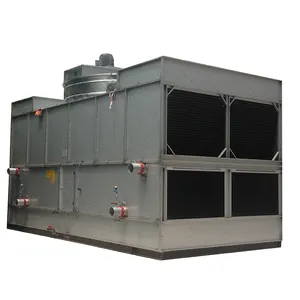 Cross Flow High-Temperature Circular Cooling Tower Packed Type Evaporative Condenser Closed Cooling Tower
