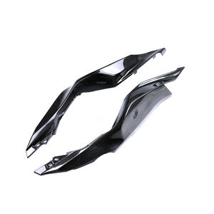 แผงข้างเบาะหลังคาร์บอนไฟเบอร์แห้ง 3K สำหรับ Kawasaki Ninja ZX-25R 2020+ ชุดแฟริ่งข้างท้าย - Product Image 3