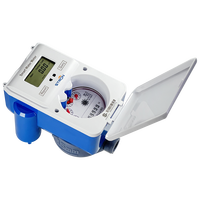Compteur d'eau intelligent prépayé LoRaWAN STS IP68 en laiton avec écran LCD, autonomie de 8 ans, système Vending & AMI pour usage domestique, OEM