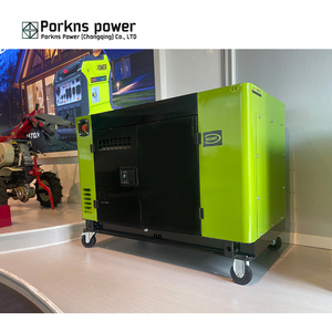 Porknos nhỏ 3KW 7KVA 10KVA 10KW 15kVA 20kW 20kva tự động im lặng DIESEL Máy phát điện đặt - Product Image 3
