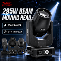 Projecteur à tête mobile SGT 295W RGBW avec prisme 8+16+24 Sharpy Beam, contrôle DMX512 sans fil pour mariage