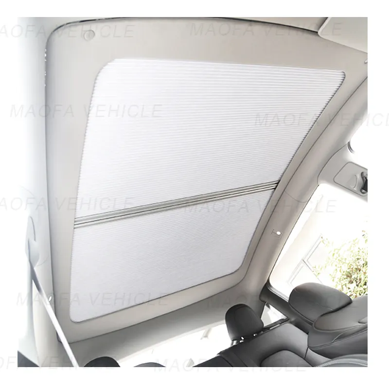 Car Interior Accessories foldable retractable Car Sunroof Sunshade For Tesla Model y 2021 2022 2023