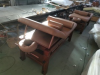 Vente directe d'usine Table de Massage en bois Shirodhara Thai Spa lit de Massage de soins du corps