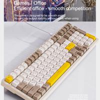 Clavier mécanique russe ZIYOULANG K3 MAX 100 touches, structure Gasket, échange à chaud, filaire 1,5 m, pour gaming, vente en gros et dropshipping