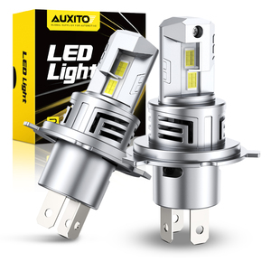 Bombillas Auxito superbrillantes de tamaño original 1:1, luces altas y bajas, blancas, H4 LED para faros delanteros - Product Image 6