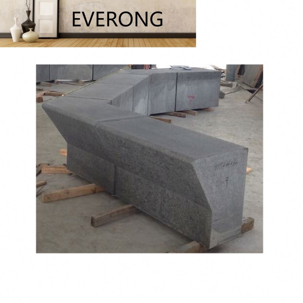 Shandong Stone Grey Black Granite Prices Per M2 Road Paving Stone Kerbstone Curbstone