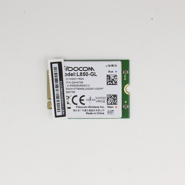 L850-GL M.2 B-Key 4G LTE Module Cat6 300Mbps WWAN Card With GNSS GPS NGFF Wireless Cellular Module for Laptop Notebook