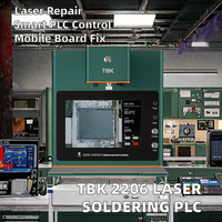 Machine de soudage/dessoudage laser intelligente TBK 2206 PLC, garantie 1 an, 45W 110V, pour réparation de téléphones portables, ordinateurs et cartes mères de voitures