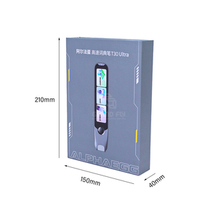 Tùy Chỉnh Lật Nắp Từ Khóa Cứng Nhắc Hộp Quà Tặng, Cuốn Sách Phong Cách Với Chèn Cho Dịch Bút Sóng Giấy Bao Bì Hộp - Product Image 5