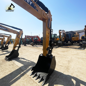 Équipement minier reconditionné : Excavatrice sur chenilles SANY SY75CPRO, godet Isuzu de 0,3 m³, poids opérationnel de 7350 kg, pour travaux routiers - Product Image 3