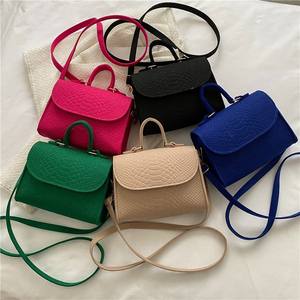 Bolso de mujer de fábrica de moda, bolso de hombro, bolso de mano, bolsos de color sólido simples - Product Image 1