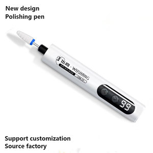 Machine à ongles électrique sans fil, 6 têtes, rechargeable par USB, portable, professionnelle, pour la coupe et le polissage rapide des ongles - Product Image 2