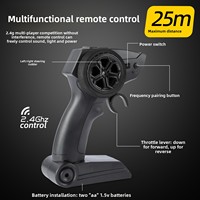 Modèle de voiture télécommandée Thunder M8 à l'échelle 1:24 en alliage, berline sport, jouet de collection pour garçons, cadeau de vacances