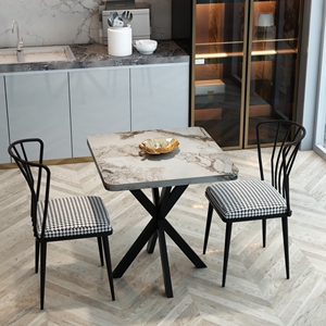 X-Leg <b>Table</b> Set Kitchen <b>Table</b> Set <b>Balcony</b> <b>Table</b> Set Dining <b>Table</b> Set - Product Image 2