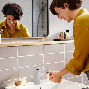 Classic High Quality Hole Stainless Steel Bathroom Single Handle Cold and Hot Water Mixer Lavatory Basin Faucet - Product Image 6