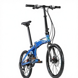 Vélo pliant en aluminium 20 pouces, 18 vitesses, double frein à disque, ultra-léger, portable, urbain F2001 - Product Image 4